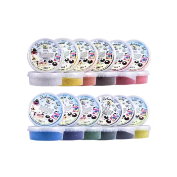 Písek na pískování Drť hrubá 12 barev dhs12