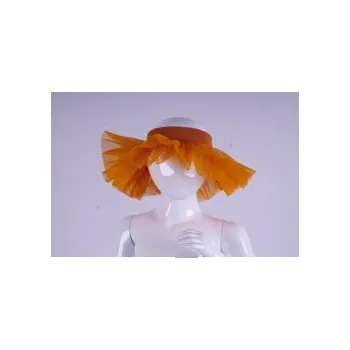 Dívčí sukně Čelenka KVĚTINKA oranžová 1 ks 521-32