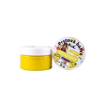 Vodová barva Prstová barva 60g žlutá č.04 63351004