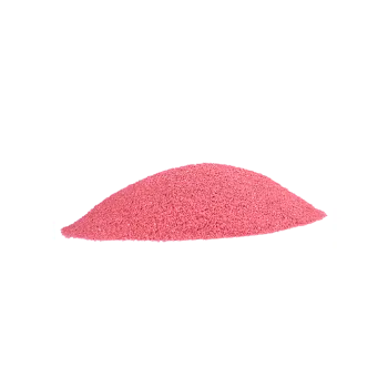Písek na pískování Dekorační drť jemná 500g /růžová č.11 dj11