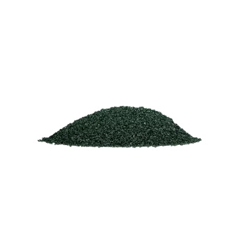 Písek na pískování Dekorační drť hrubá 500g/ zelená č.31 dh31