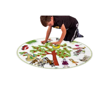 Výuková hračka Tematický kruh 1,3 m LÉTO 169-47s