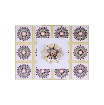 Vystřihovánky Čtvercová skládačka motiv /25/ 120 čtverečků 11439