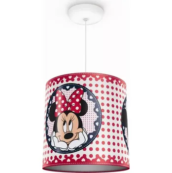 Philips 71752/31/16 MINNIE - Dětský závěsný lustr s Minnie, 1 x E27 (Lustr do dívčího pokojíčku)