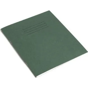 Kancelářská sestava Sešity na cvičení psaní Rhino A5, 4 mm, 32 stran, modré linkované s červenými linkami 16 mm, zelený