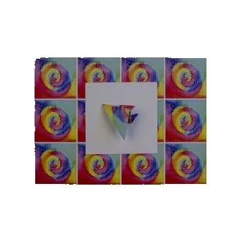 Vystřihovánky Čtvercová skládačka motiv /68/ 120 čtverečků 11483