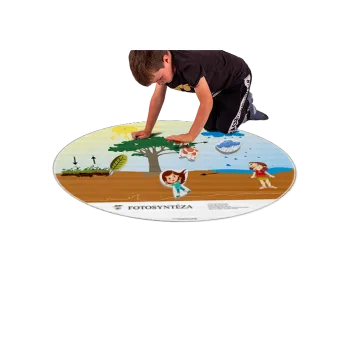 Výuková hračka Tematický kruh 1,3 m FOTOSYNTÉZA 169-38s