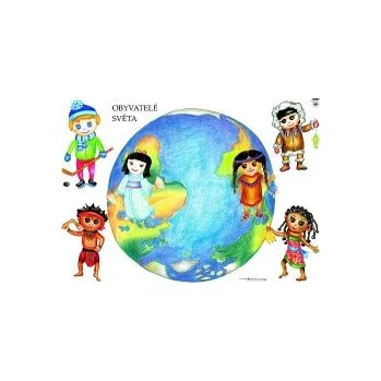 Výuková hračka OBYVATELÉ ZEMĚ - Výukové tablo 98535OZ