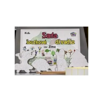 Loutkové divadlo ZIMA 12 ks 981-34