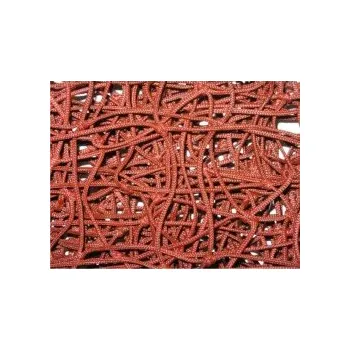 dekorační síť Síť č.19/1m2 -pevná uzlová PP -oko 8cm -červenohnědá 9018-19