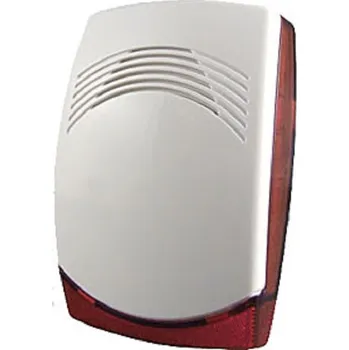 Poplachová siréna Nezálohovaná plastová vnitřní siréna CQR SO/PICCOLO/WX/G3 červená