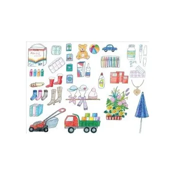 Výuková hračka Didaktická dokládačka OBCHODNÍ CENTRUM 174-11