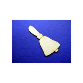 Dřevěná hračka Dřevěné dekorace 100ks -vzor zvon č.135 88965