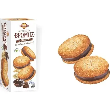 Violanta ovesné sušenky GEMISTA s hořkou čokoládou 180g