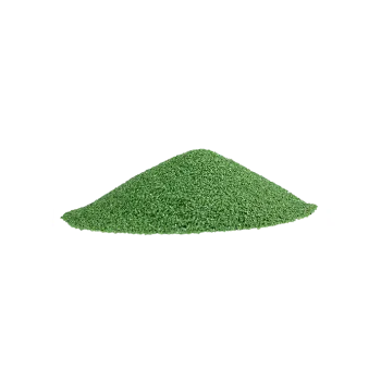 Písek na pískování Dekorační drť jemná 500g /zelená č.30 dj30