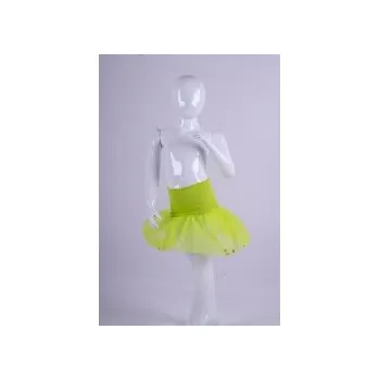 Dívčí sukně Sukýnka TYL /zelená pas 50 522-15