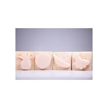 Dětské razítko Molitanové tiskátka - EXOTICKÉ OVOCE (4ks) 23152