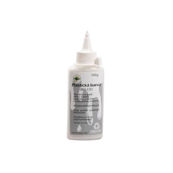 Speciální výtvarná barva Plastická barva špička/100g bílá č.01 40115001