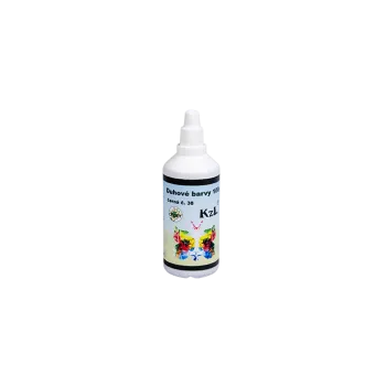 Vodová barva Duhové barvy - černá č.38 /100g 60001-38