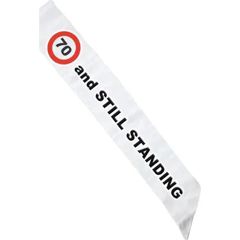Party dekorace Espa Narozeninová šerpa - dopravní značka 70.