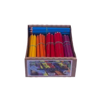 Kresba Pastelky trojhranné KzL Lak MAX 12 barev x 10 ks 71603