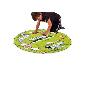 Výuková hračka Tematický kruh 1,3 m PASTVINA 169-30s