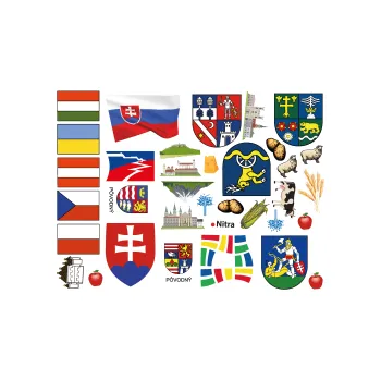 Výuková hračka Didaktická dokládačka SLOVENSKO 174-38