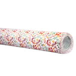 Papír 0,5/10m Kytička červená voděodolný potisk ,perforace č.31 91015