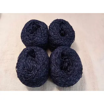 Příze Sada Shappe hedvábí 4x300m Černé (Shappe hedvábí Black)