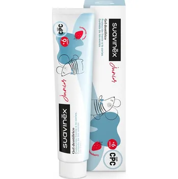 zubní pasta SUAVINEX | Dětská zubní pasta JUNIOR s jahodovou příchutí - 75 ml