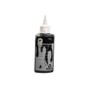 Speciální výtvarná barva Plastická barva špička/100g černá č.38 40115038