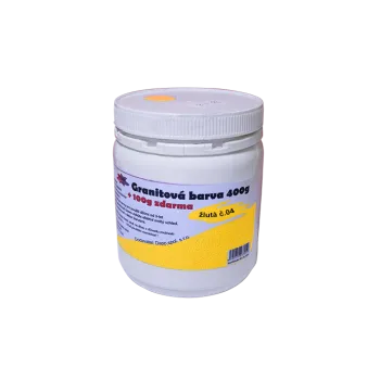 Speciální výtvarná barva Granitová barva 400g č.04 žlutá bg04