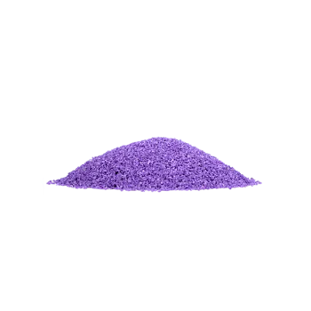 Písek na pískování Dekorační drť hrubá 500g/ fialová č.24 dh24