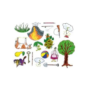 Výuková hračka Didaktická dokládačka RÝMY 174-16