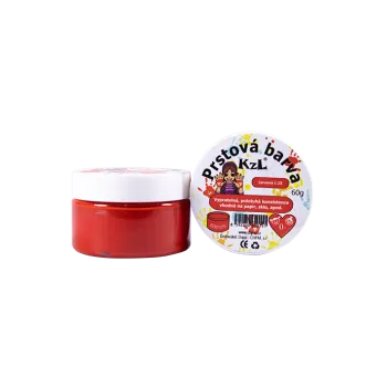Vodová barva Prstová barva 60g červená č.15 63351015