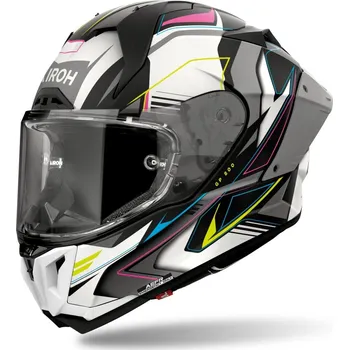 Helma na motorku Přilba gp800 must, airoh (multicolor matná, vel. l) 2025