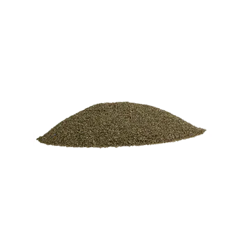 Písek na pískování Dekorační drť jemná 500g /zelená oliva č.33 dj33