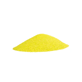 Písek na pískování Dekorační drť jemná 500g /žlutá sv.č.44 dj44