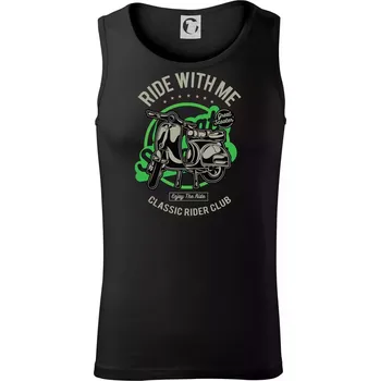 Pánské termoprádlo Ride With Me - Tílko pánské Core - 2XL ( Černá )