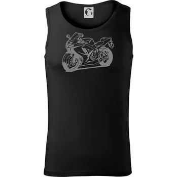 Pánské termoprádlo Sportovní motorka - Tílko pánské Core - M ( Černá )