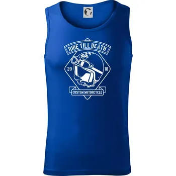 Ride Till Death - Tílko pánské Core - 2XL ( Královská modrá )