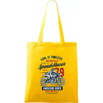Speed Racer Motorcycles - Taška bavlněná - 42 x 38 cm ( Žlutá )