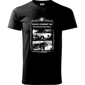 Classic Car Show - Triko extra velké (5-8XL) - 8XL ( Černá )