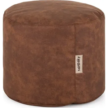 Sedací pytel SakyPaky Taburet sedací vak, tmavě hnědá - čoko