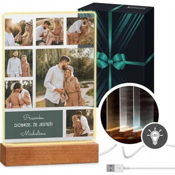 Lampička Stolní lampička Murrano čirá LED 24 cm stmívatelná moderní