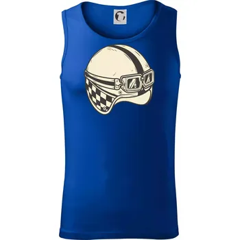 Moto helma - žalud - Tílko pánské Core - S ( Královská modrá )