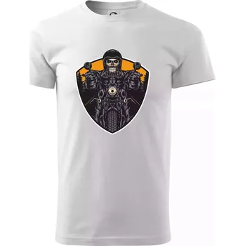 Road runner lebka - Triko extra velké (5-8XL) - 8XL ( Bílá )