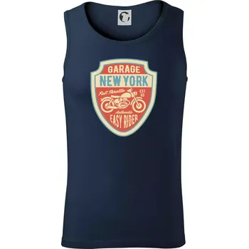 Garage New York - Tílko pánské Core - XL ( Námořní modrá (velmi tmavá - téměř černá) )