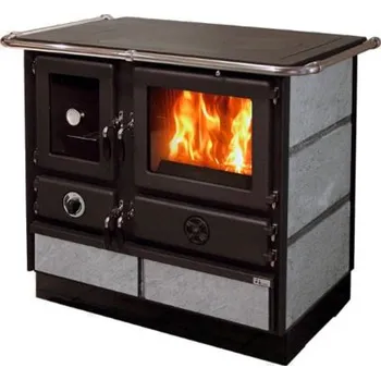 Sporák na tuhá paliva MBS SD SUPER THERMO MAGNUM sporák s TV mastek levý 16,3/10,1kW