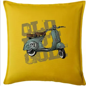 Polštář Scooter olive - Polštář 50x50 - 50x50 - Pouze potah ( Žlutá )